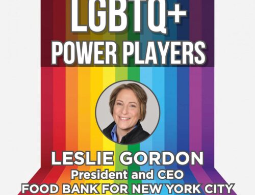 Food Bank For NYC CEO Leslie Gordon Named 2024 LGBTQ+ Power Player