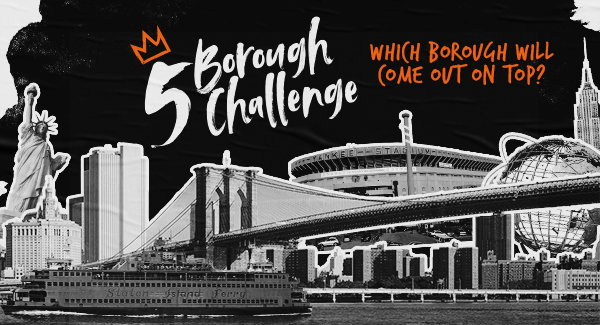 Who will come out on top in Food Bank's 5 Borough Challenge?