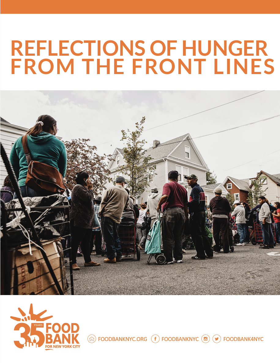 Cover Image of Reflections of Hunger from the Front Lines