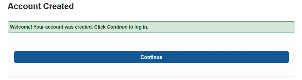 How create an ACCESS HRA Account online - Step 4