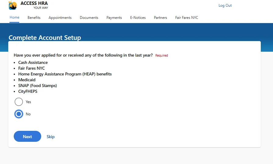 How to apply for SNAP benefits - Step 3