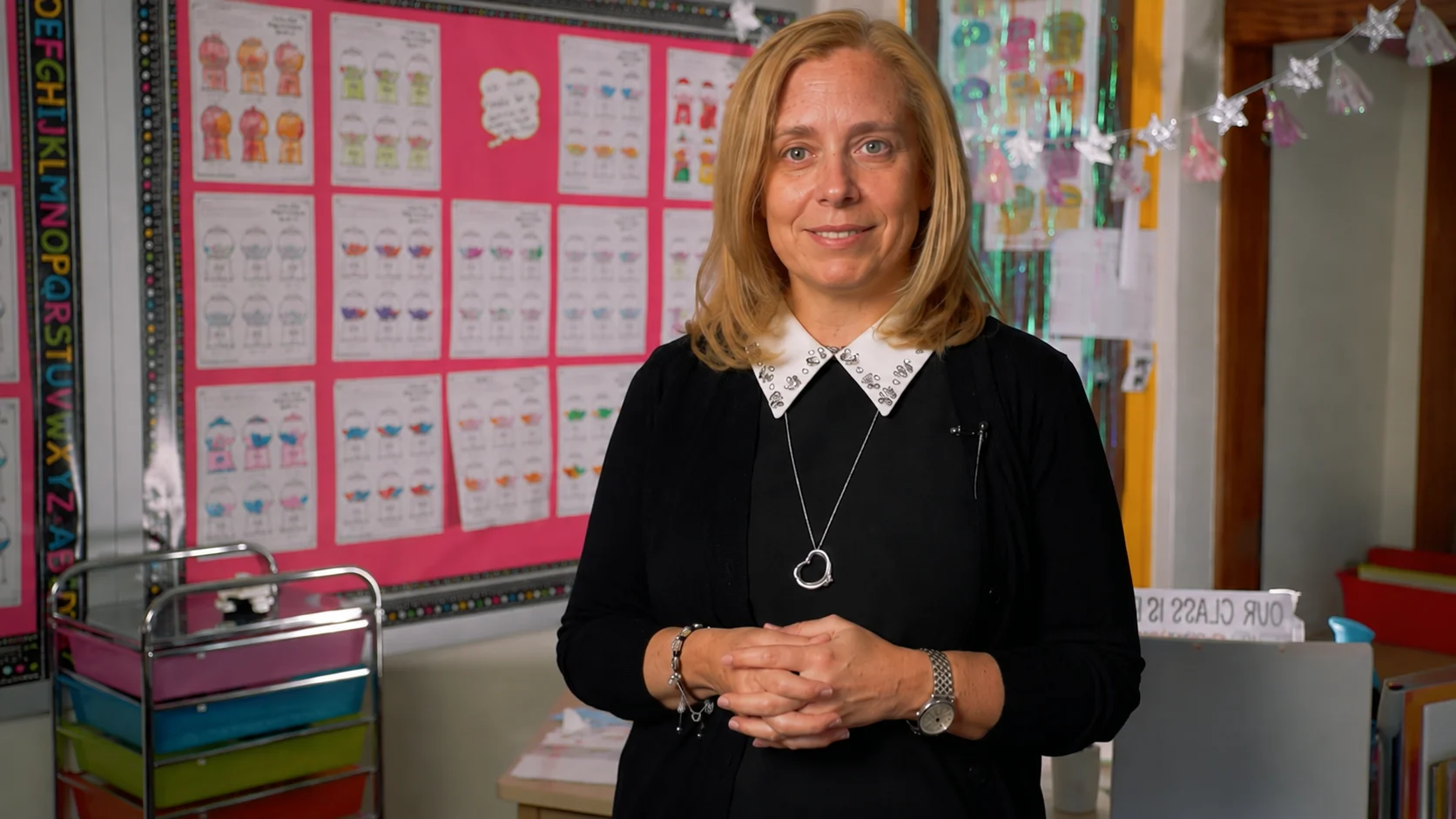 Maria, Principal of Matilda Avenue School in the Bronx
