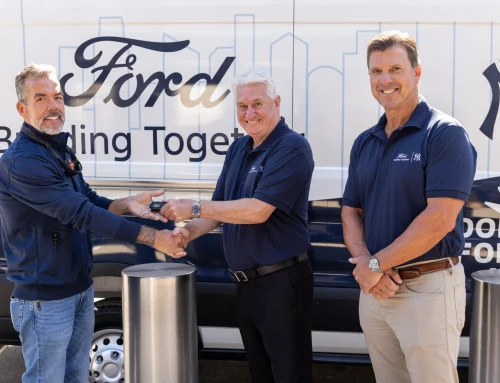 Ford, Yankees Donate Van Built to Deliver for Food Bank For NYC